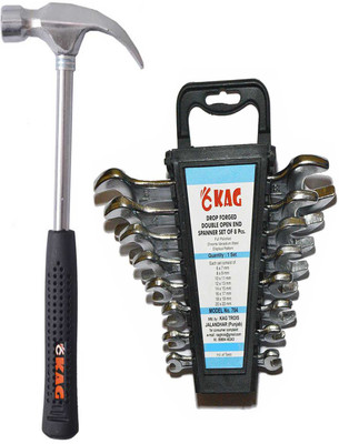 

KAG P-804 Hand Tool Kit(9 Tools), Multicolor