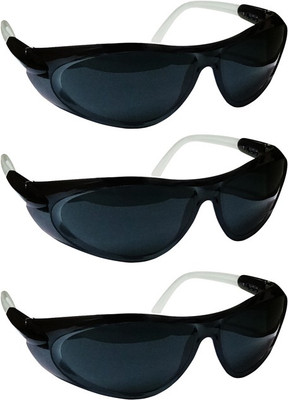 

Vezual 99% uv Protected (Pack of 3) Power Tool, Welding, Laboratory, Wood-working Safety Goggle(Free-size)