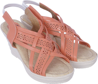 

Indirang Women White Wedges