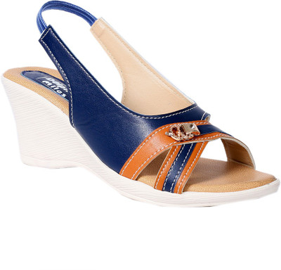 

Dolphin Miles Women Navy Wedges