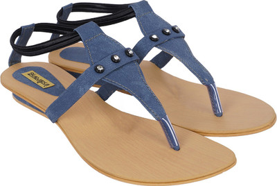 

Indirang Women Blue Flats