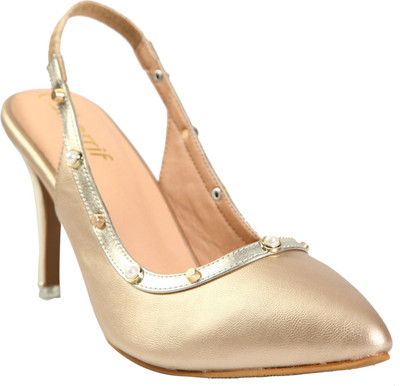 

SHERRIF SHOES For Women(Gold, Golden