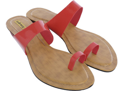 

Indirang Women Red Flats