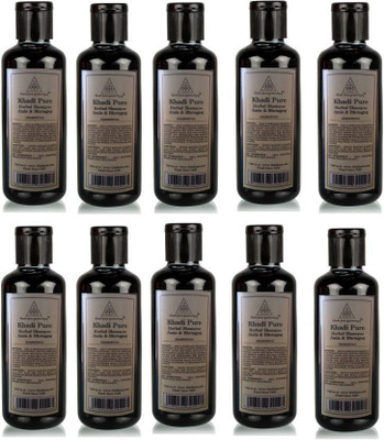 

KHADI PURE GRAMODYOG HERBAL AMLA & BHRINGRAJ SHAMPOO(2100 ml)