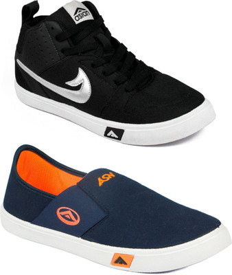 

Asian Men Casual & Running Shoes Combo Pack of 2 Casuals For Men(Multicolor