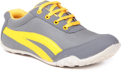 

TEN Walking Shoes For Women(Yellow, Grey)