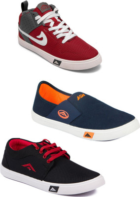 

Asian Men Casual & Running Shoes Combo Pack of 3 For Men(Multicolor