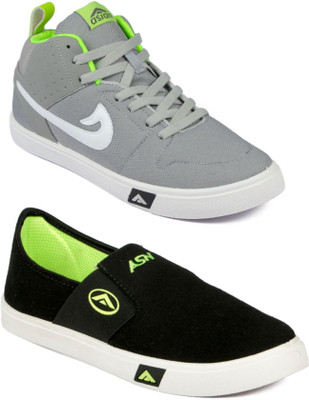 

Asian Men Casual & Running Shoes Combo Pack of 2 Casuals For Men(Multicolor