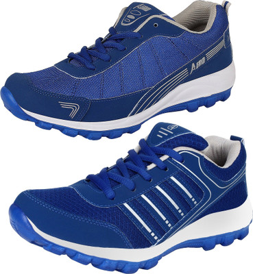 

Aero 02 Pair Combo Running Shoes For Men(Blue, Blue, Navy, Blue::silver::rblue::grey