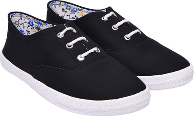 

Jade JC MATTY DERBY Canvas Shoes For Women(Black