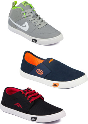 

Asian Men Casual & Running Shoes Combo Pack of 3 For Men(Multicolor