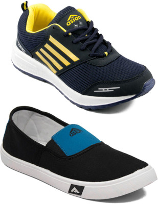 

Asian Men Casual & Running Shoes Combo Pack of 2 Running Shoes For Men(Multicolor