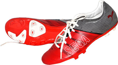 

SEGA Star Impact Punch Football Shoes For Men(Red, Grey