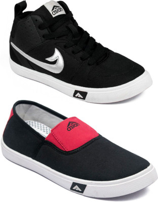 

Asian Men Casual & Running Shoes Combo Pack of 2 Casuals For Men(Multicolor