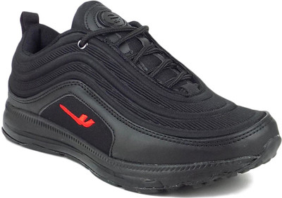

Ripley Oxypair Series Leatherette Running Shoes For Men(Black, Oxypair black