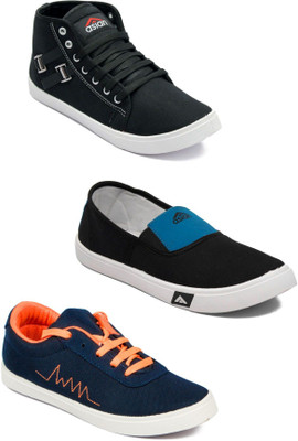 

Asian Men Casual & Running Shoes Combo Pack of 3 Casuals For Men(Multicolor