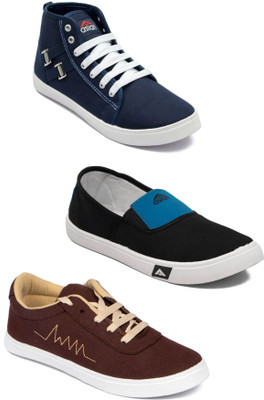

Asian Men Casual & Running Shoes Combo Pack of 3 Casuals For Men(Multicolor