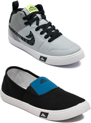 

Asian Men Casual & Running Shoes Combo Pack of 2 Sneakers For Men(Multicolor