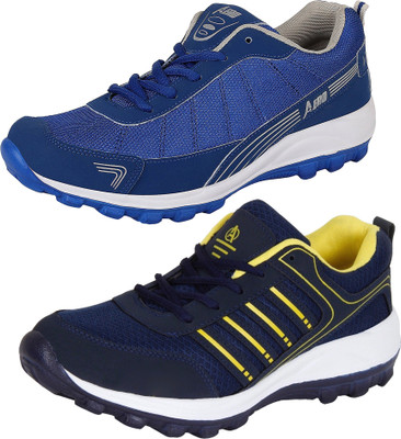 

Aero 02 Pair Combo For Men(Blue, Blue, Multicolor, Blue::yellow::rblue::grey