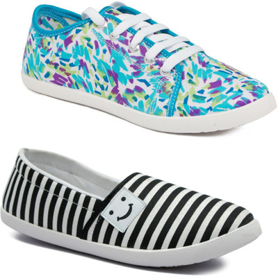 

Asian Women Casual & Running Shoes Combo Pack of 2 For Women(Multicolor
