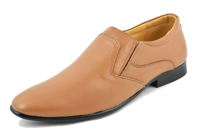 

Vithariya's Limited Edition Party Wear Slip On For Men(Tan