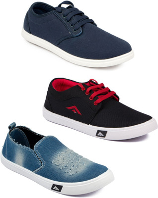 

Asian Men Casual & Running Shoes Combo Pack of 3 Casuals For Men(Multicolor