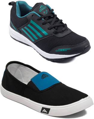 

Asian Men Casual & Running Shoes Combo Pack of 2 Casuals For Men(Multicolor