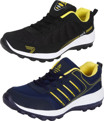 

Aero 02 Pair Combo For Men(Multicolor, Blue::yellow::black::yellow