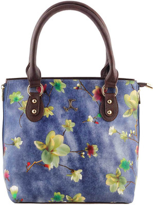 

Mochi Women Casual Blue Rexine Hand-held Bag
