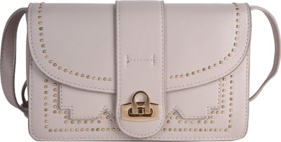 

Hawai Girls Casual Beige PU Sling Bag