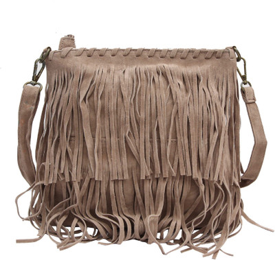 

Hawai Girls Casual Tan PU Sling Bag