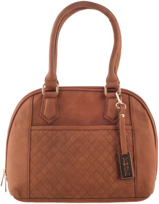

Mochi Women Casual Tan Rexine Hand-held Bag