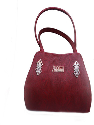 

Tulip Women Casual Maroon Jute Shoulder Bag