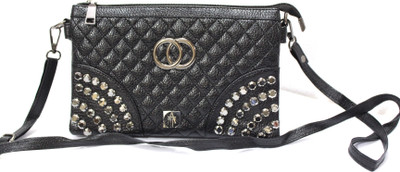 

Technology Ahead Women Casual Black PU Sling Bag