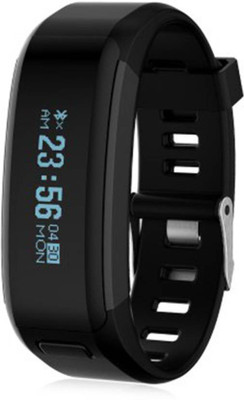 

iBubble F1 Waterproof Silicon Smart Fitness Band for All Android & IOS Devices (BLACK) Smartwatch(Black Strap .)