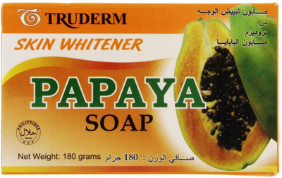 

Truderm Skin Whitener Papaya Soap 180g(180 g)