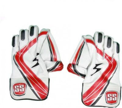 

SS Dragon Wicket Keeping Gloves (Men, Multicolor), White