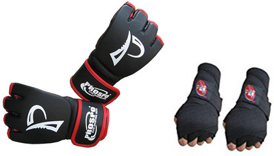 

Prospo Full Mma Combat Martial Art Gloves (, Multicolor