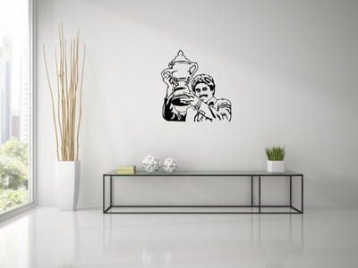 peacockirde 60 cm Kapil Self Adhesive Sticker(Pack of 1)