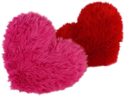 

TruOm Heart Shape Pillow Soft Pillow with Cushion - 15 cm(Red)
