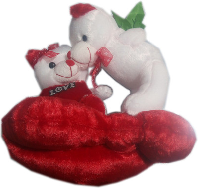 

Squnibee Valentine Kissing Couple - 30 cm(Red & White)