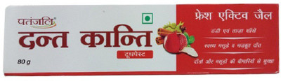 Patanjali Dant Kanti Fresh Active Gel Toothpaste Toothpaste(80 g)