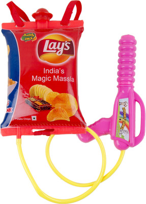 

FIZZYTECH LAYS HOLI WATER GUN WITH PRESSURE WITH BACK HOLDING TANK(Red)