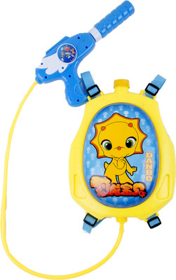 

FIZZYTECH HOLI WTER GUN WITH PRESSURE WITH BACK HOLDING TANK(Yellow)