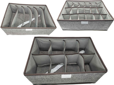 

House of Quirk Collapsible Underwear(Grey)