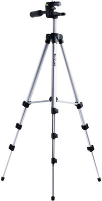 

Easypro ™ Flexible 4 Sections 105 cm Monopod Camera Tripod + Mobile Phone Holder Tripod Mount Holder with Tripod Carrying Bag… for OnePlus 5 Tripod(Silver, Supports Up to 1500 g)