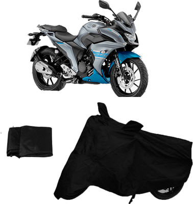 FASTEST Two Wheeler Cover for Yamaha(Fazer, Black)
