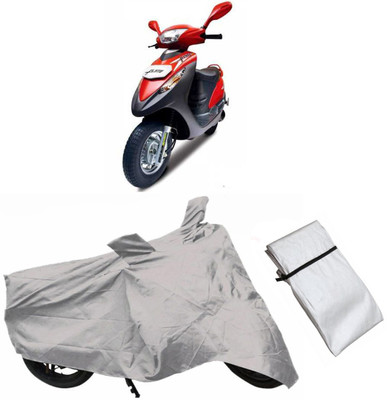 IKJ Two Wheeler Cover for Mahindra(Flyte, Grey)