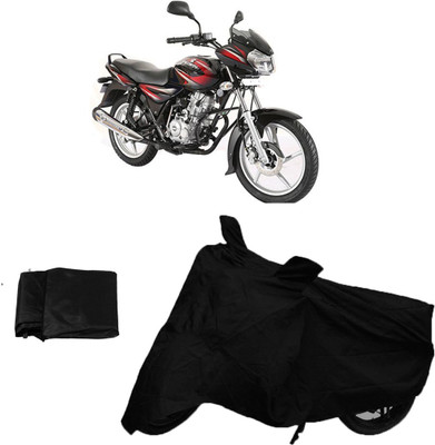 FASTEST Two Wheeler Cover for Bajaj(Discover 125 DTS-i, Black)