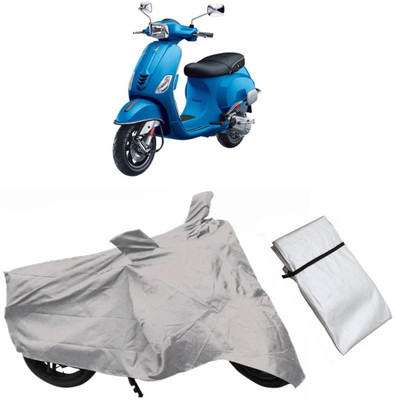 FASTEST Two Wheeler Cover for Piaggio(Vespa LX, Grey)
